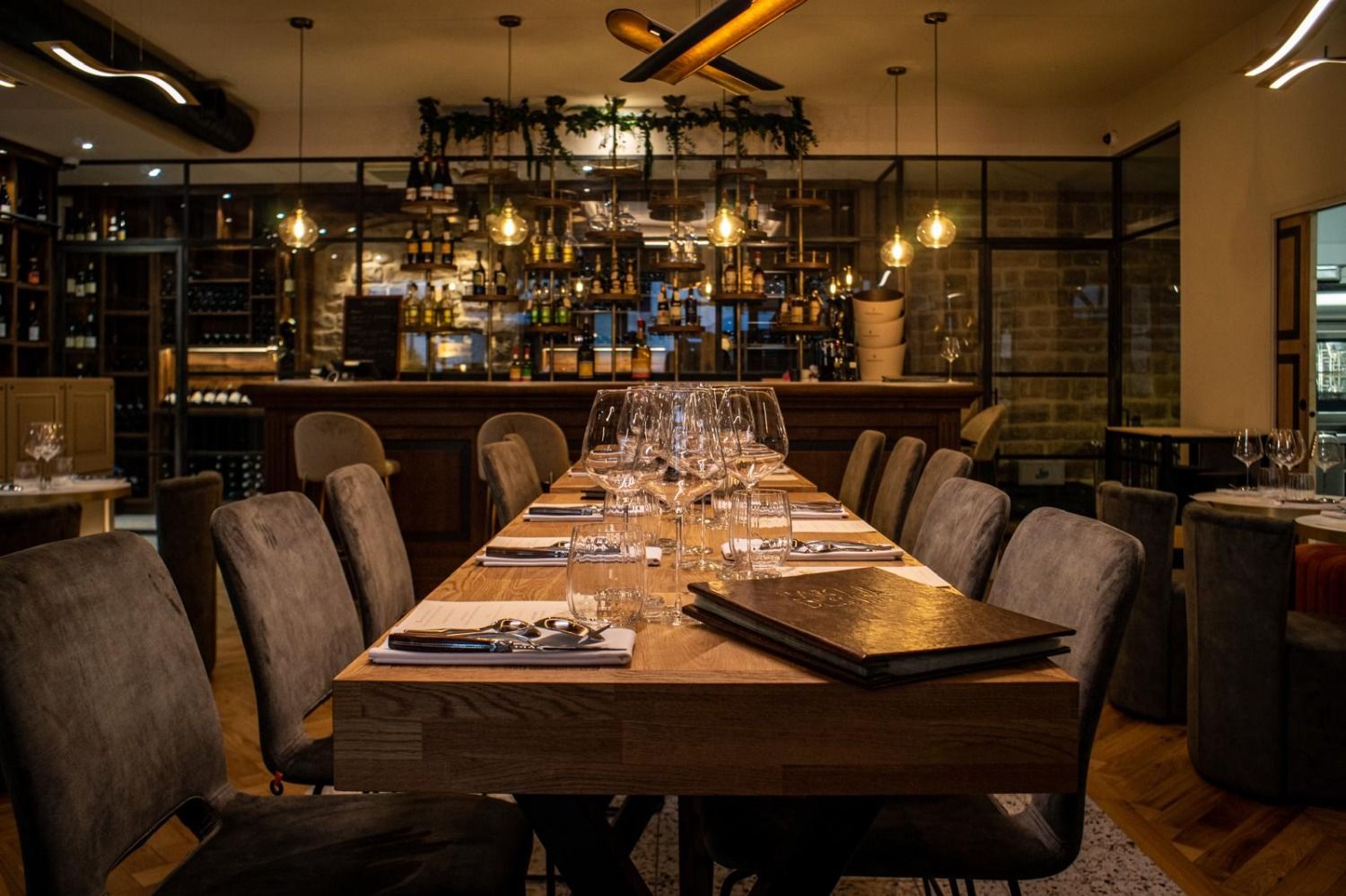 Réservation au bar à vin