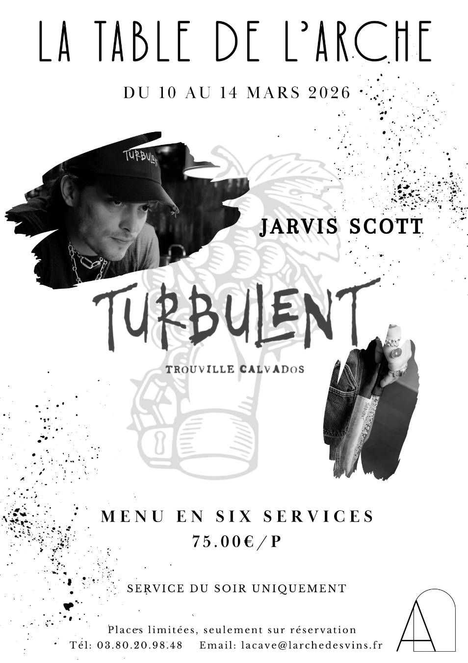 La Table de l'Arche avec Jarvis Scott